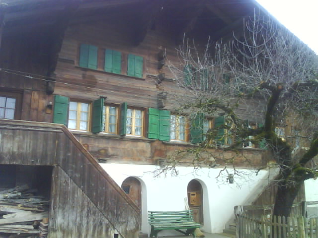 Vor dem Umbau Bauernhaus anno
1650